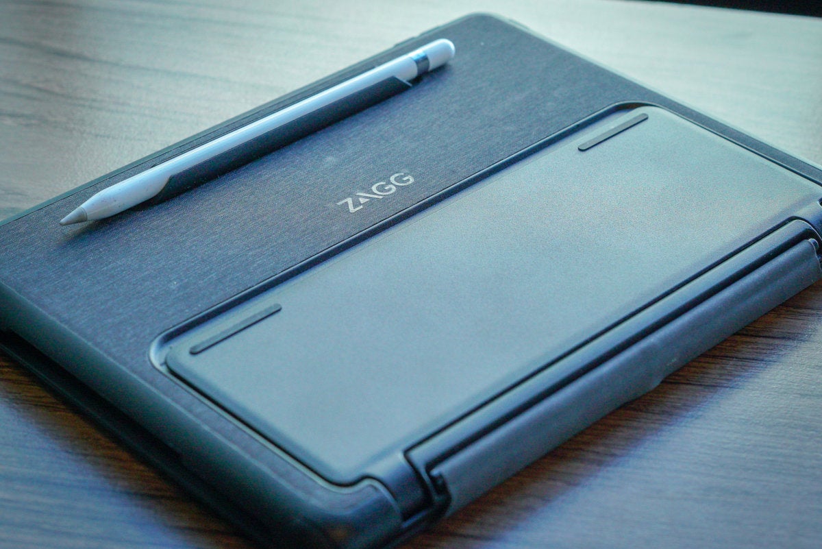 zagg nomad book ipad keyboard case apple pencil