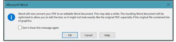 02b convert to word dialog box