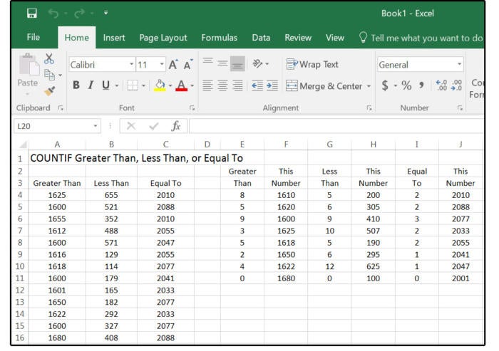 Leave calculation formula in excel sheet