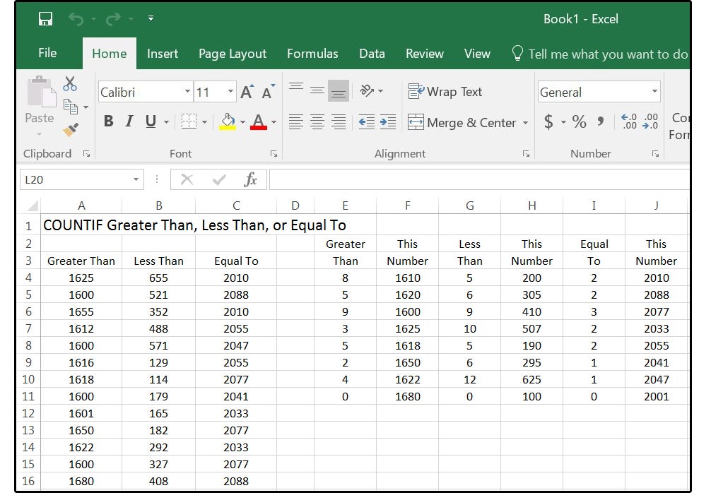 excel if then formula with numbers