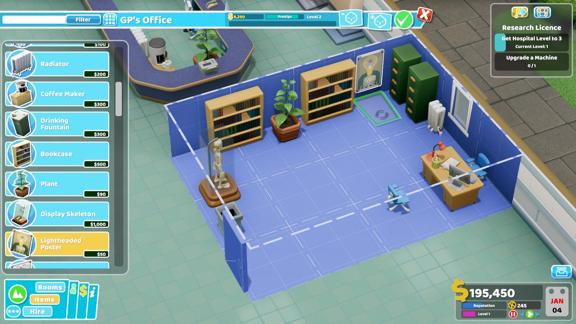 two point hospital remix levels