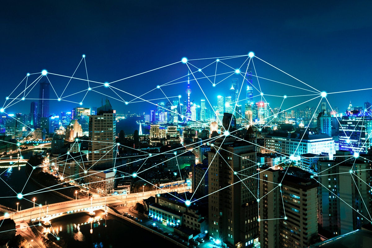 2 networks smart city iot connected