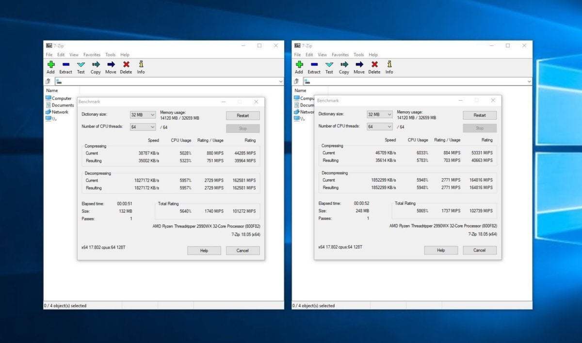 7zip compiled on right