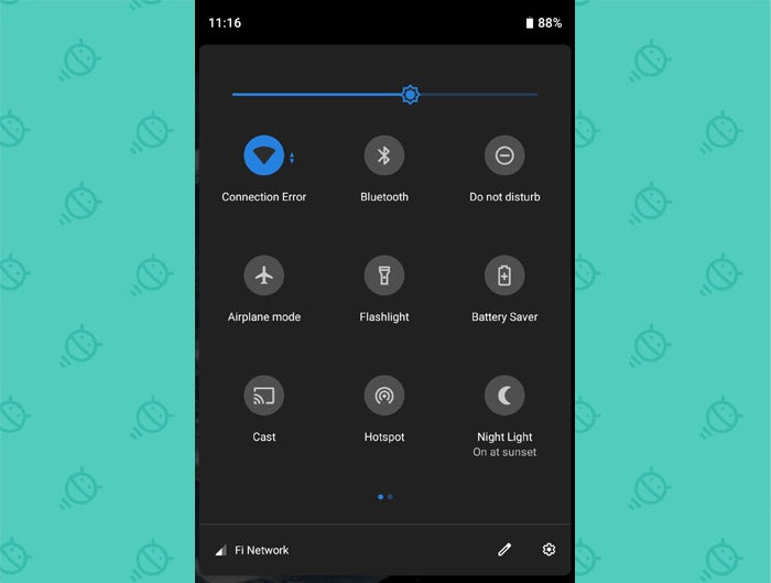 Android Quick Settings