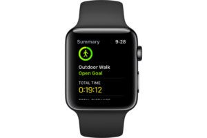 outdoor walk on apple watch