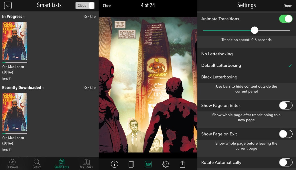 best comic book reader ios