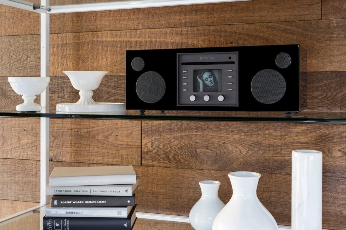 como audio musica on shelf