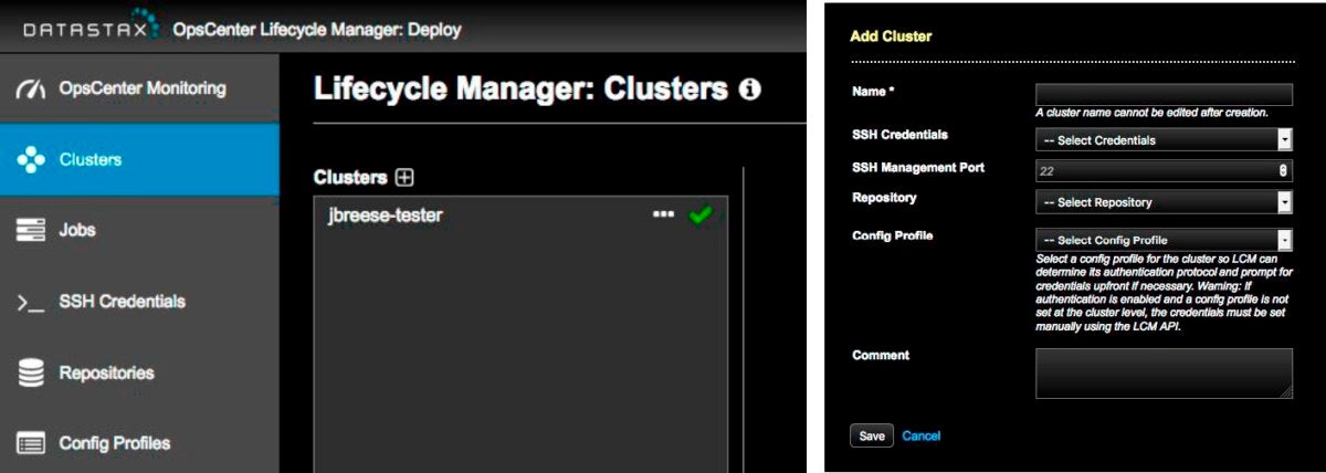 dse create cluster