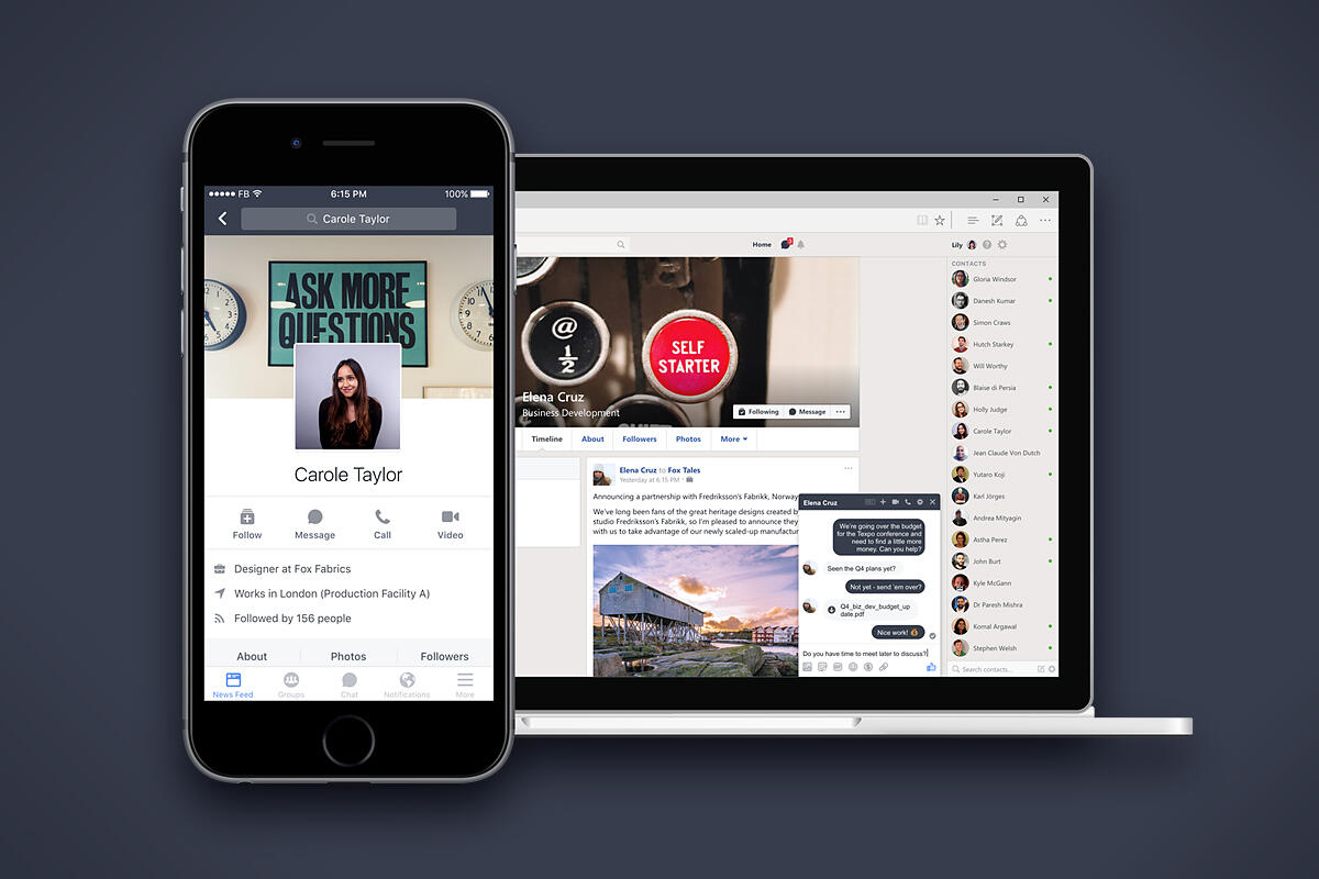 Image: Facebook eyes paid Workplace feature expansion, ends free tier