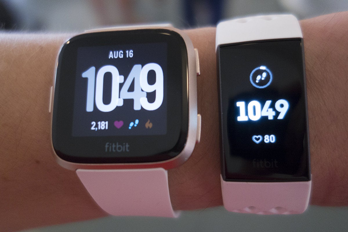 fitbit versa vs charge 3 vs apple watch 