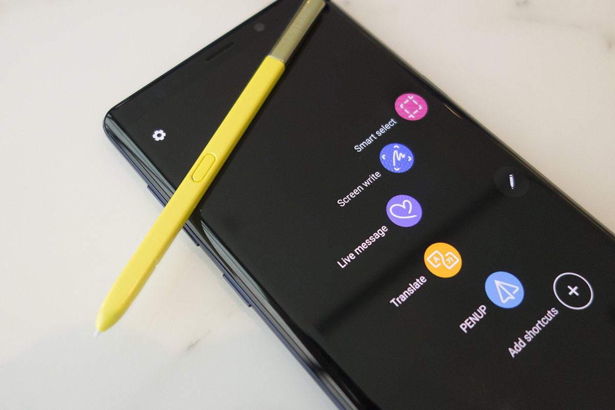 samsung note 9 s pen with bluetooth