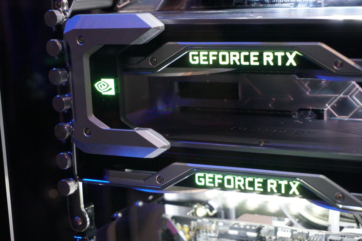 photo of Nvidia Scanner uses math to auto-overclock GeForce RTX graphics cards to their limit image