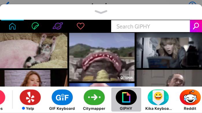 giphy imessage apps