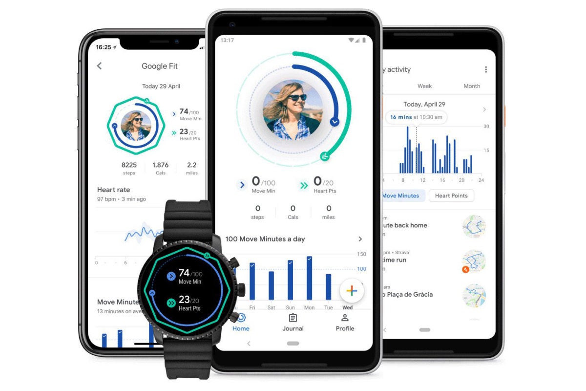 smart watches compatible with google fit