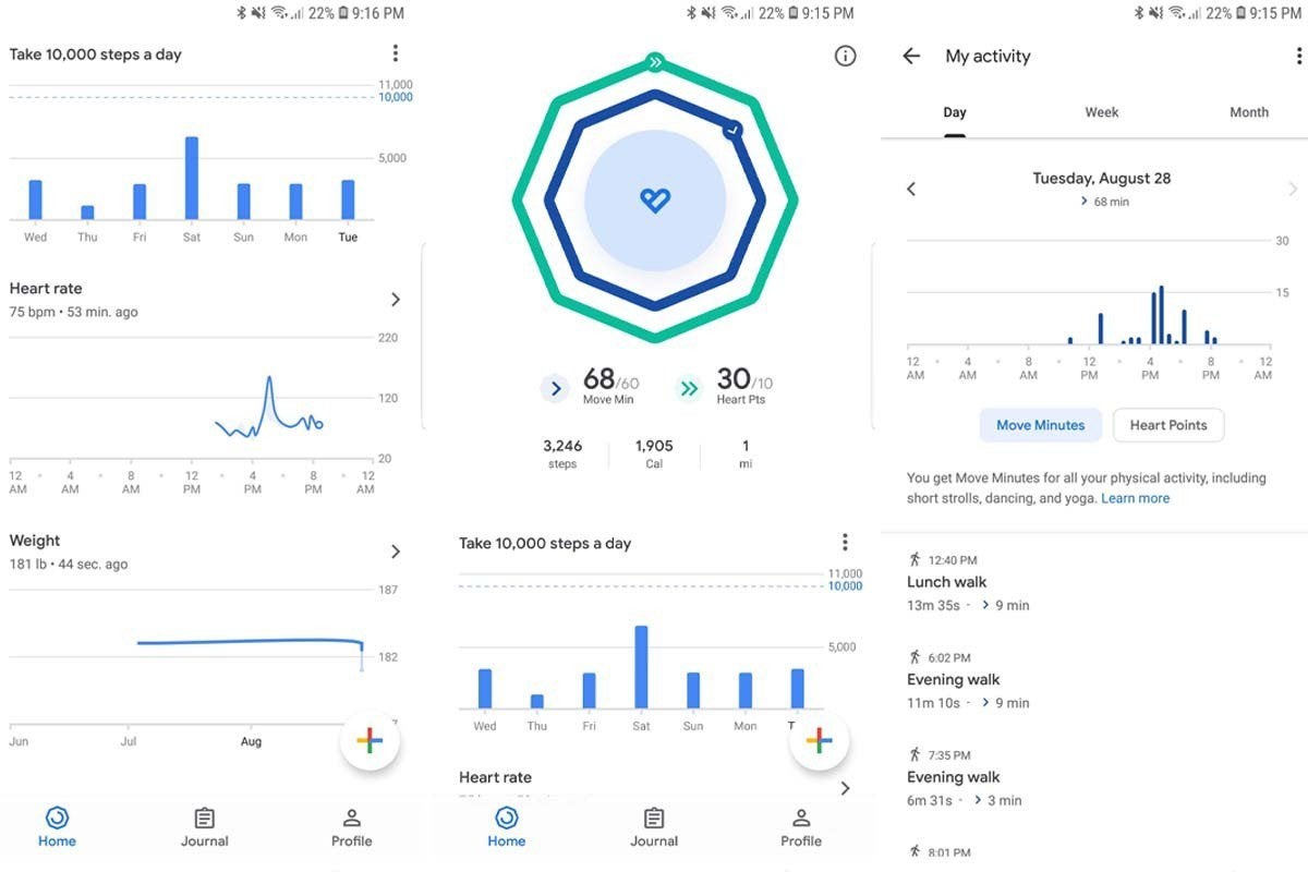 google fit redesign