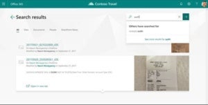 OneDrive with receipt OCR