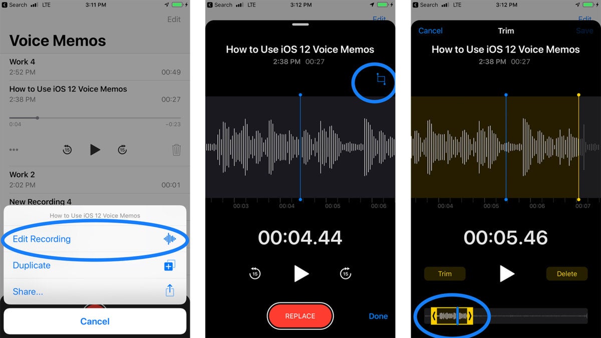 how-to-play-voice-memos-on-iphone