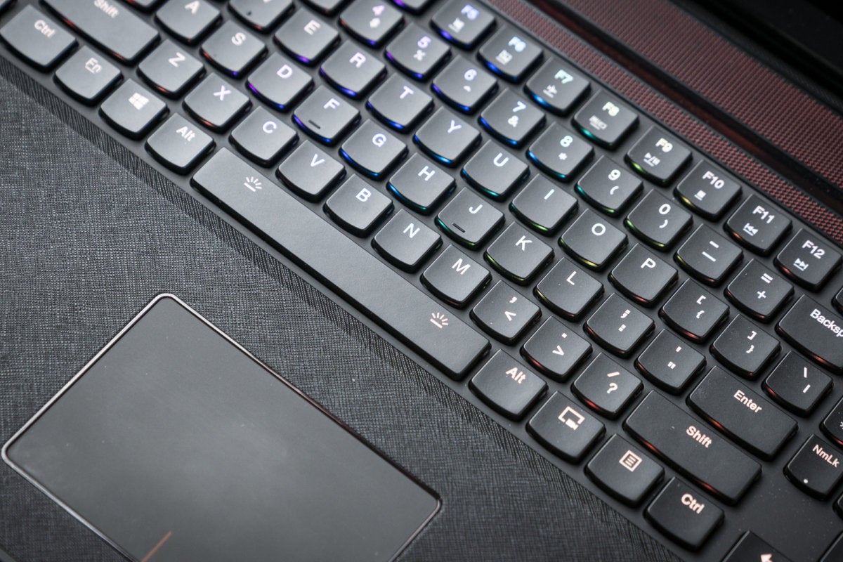 lenovo legion y920 keyboard detail