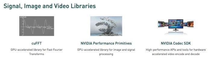 nvidia signal libraries