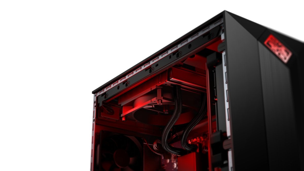 omen obelisk aftermarketliquidcooler closeup