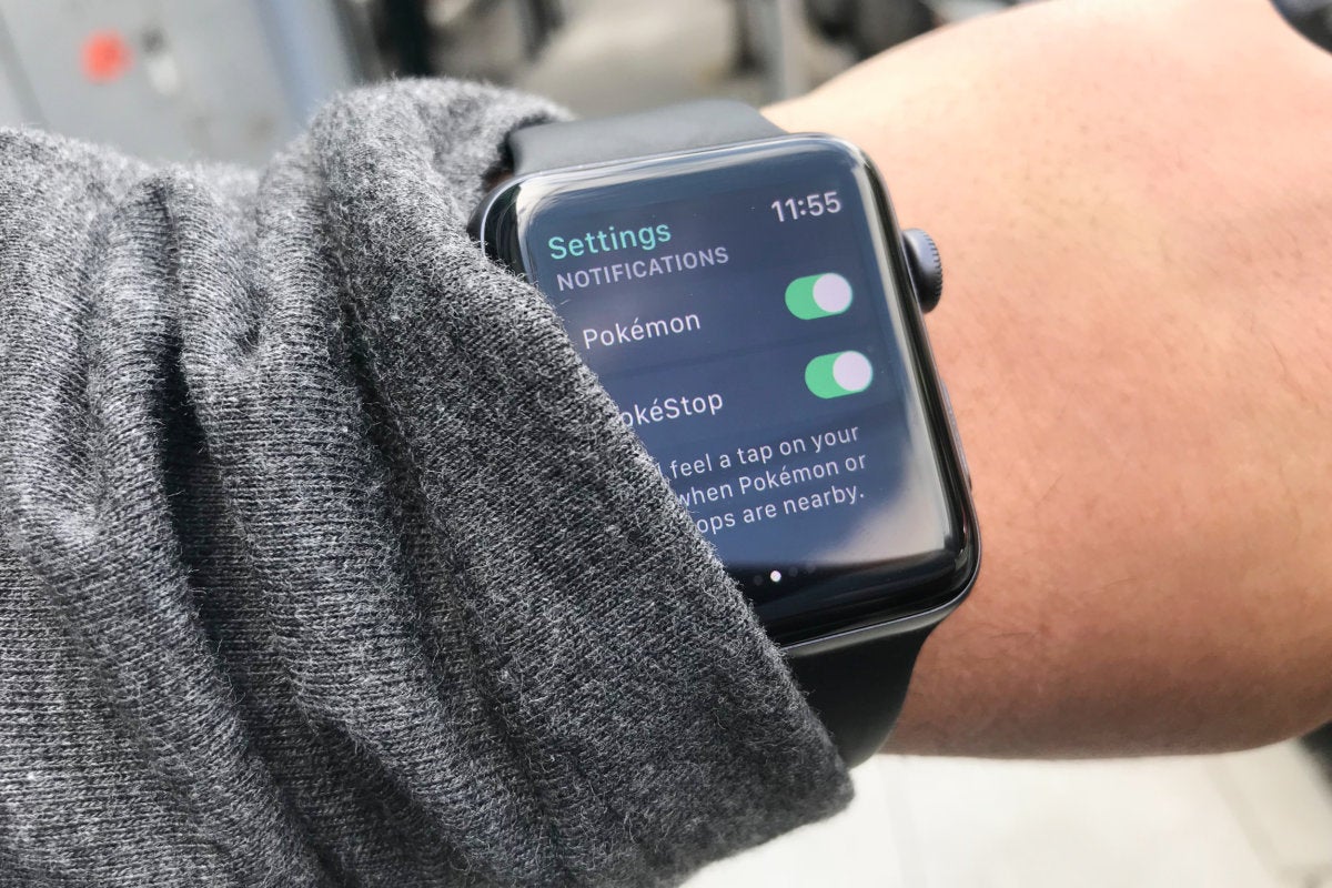 pokemon go apple watch notifications