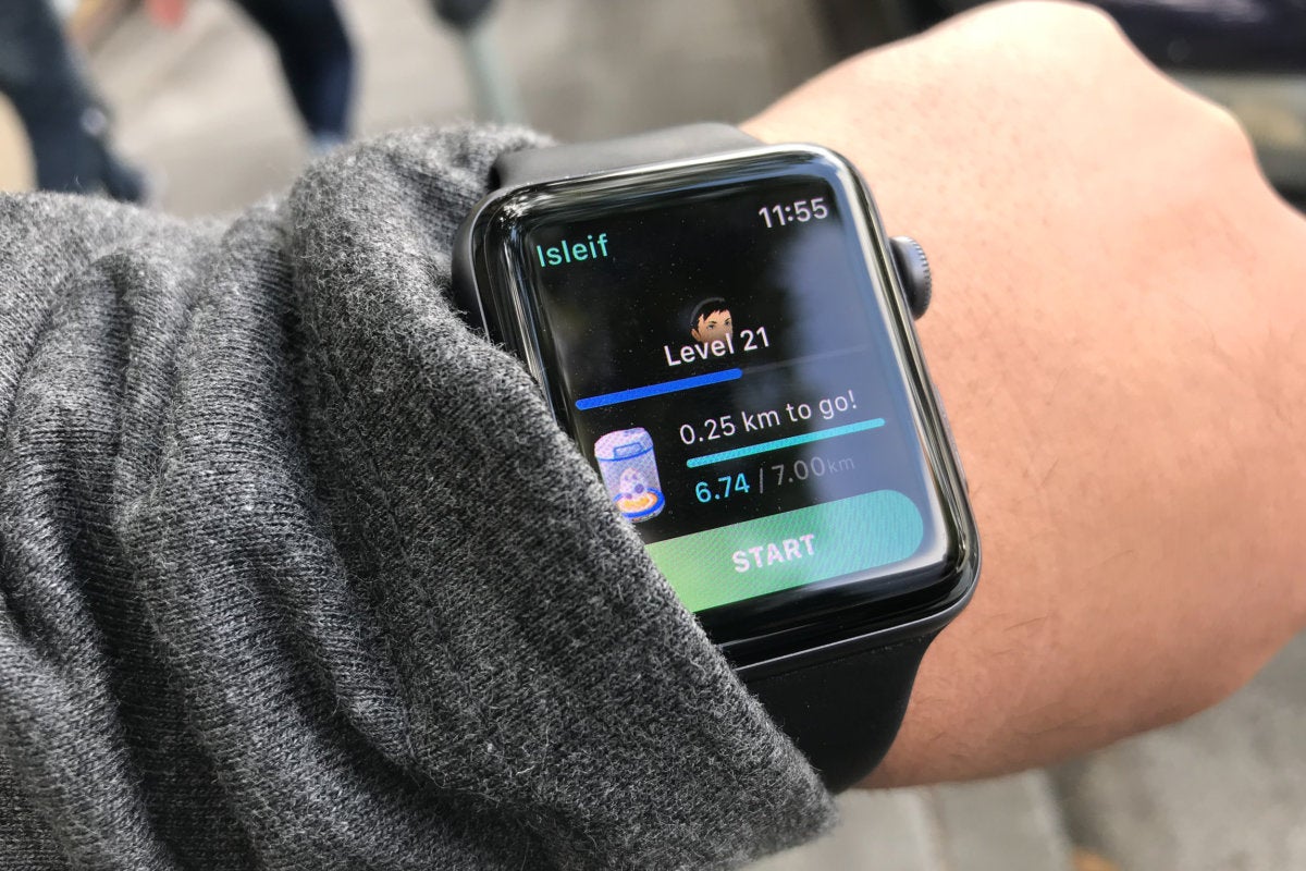 pokemon go on apple watch