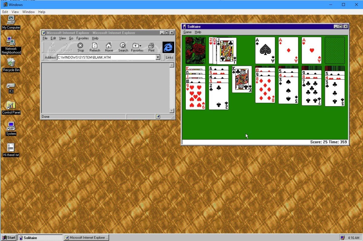 windows 95 emulator for mac