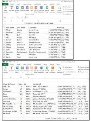 08 use concatconcatenate to combine data from multiple cells into one cell