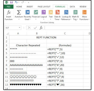 excel 2016 functions list