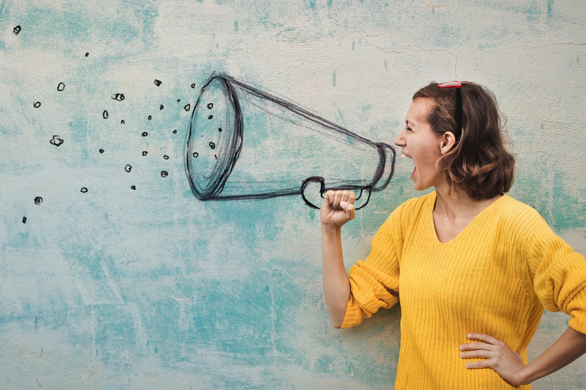11 everyone has a voice point of view speaking communication megaphone