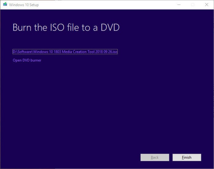 how to use the windows media creation tool