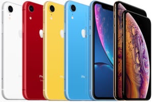 apple iphone xs xr lineup
