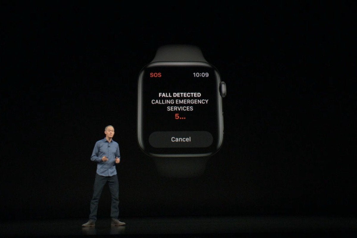 apple watch series 4 fall detection