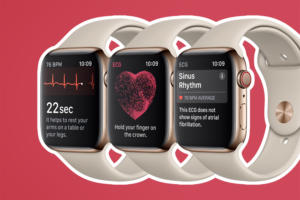 Apple Watch - Series 4 > Athletics / health / fitness > ECG / heartrate / sinus rhythm