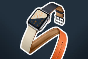 Apple Watch - Series 4 > Hermès Double Tour strap