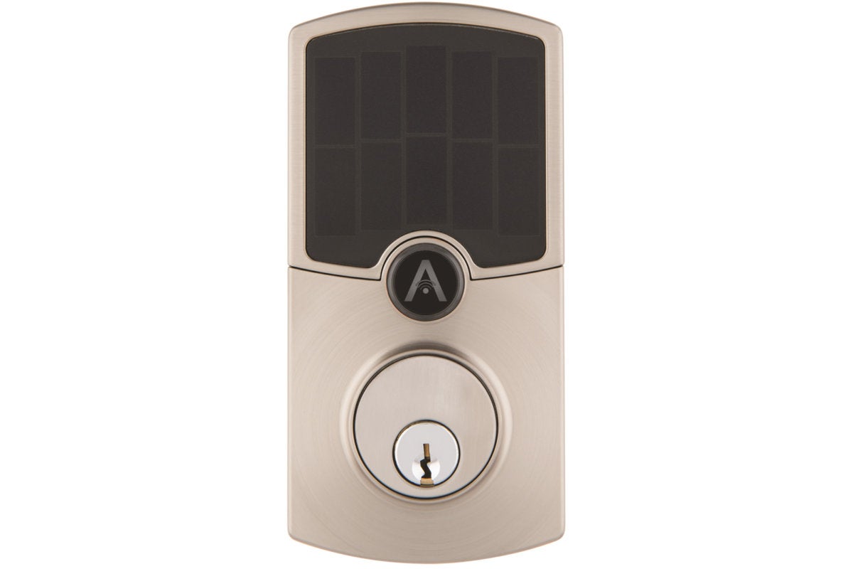 array by hampton connected lock cooper satin nickel closed