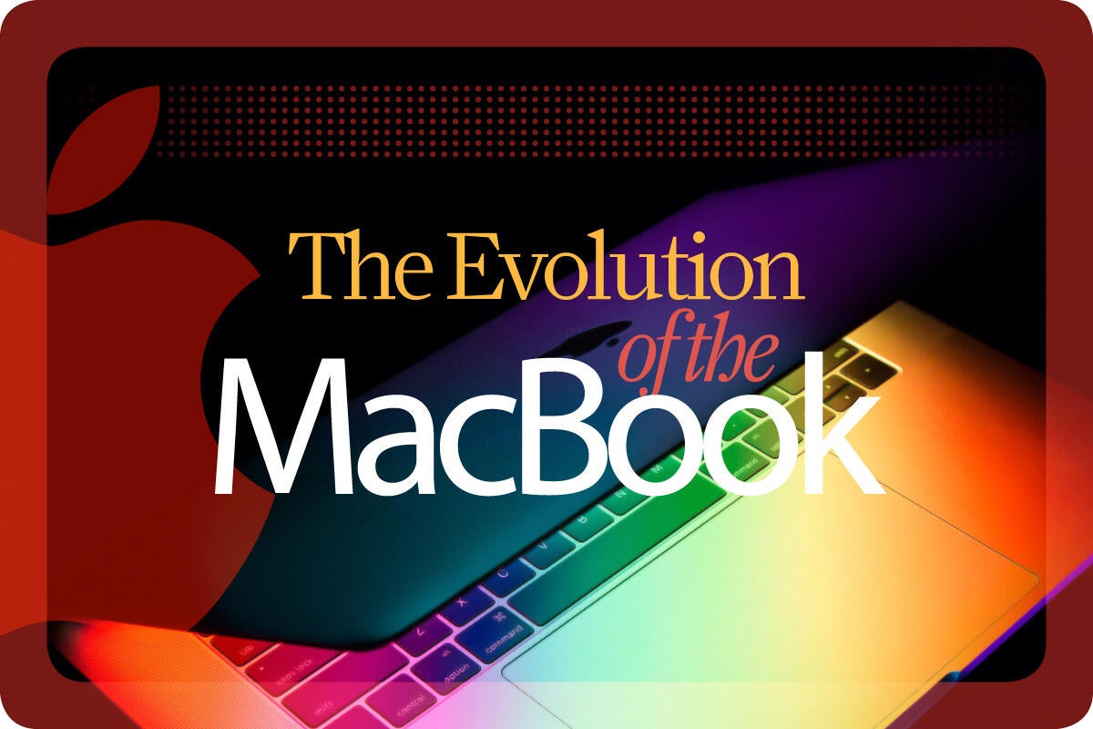 Image: The evolution of the MacBook