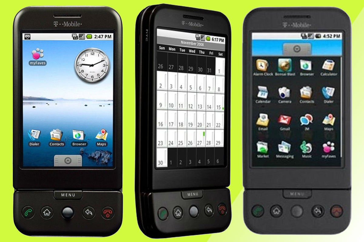 10 years ago we met the T Mobile G1 the first Android  