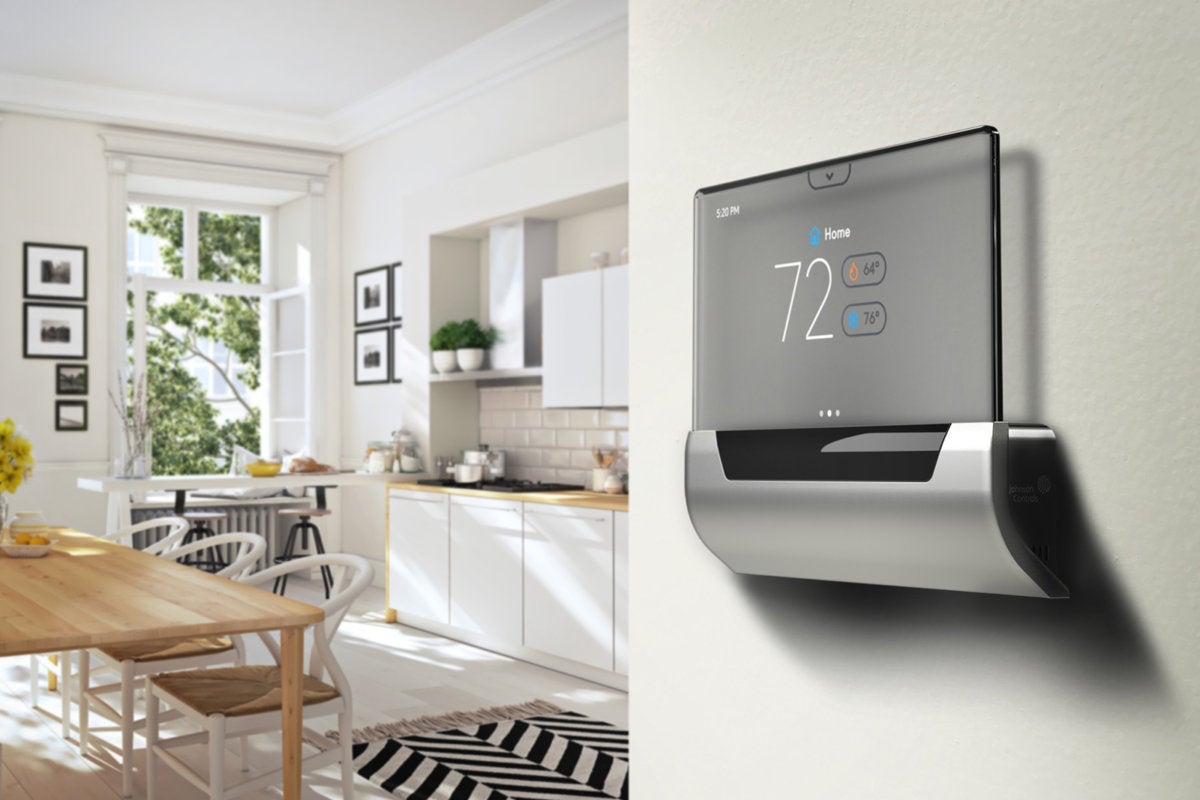 glas smart thermostat installed