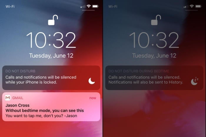 ios12 bedtime mode cropped