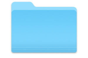 macos high sierra folder icon
