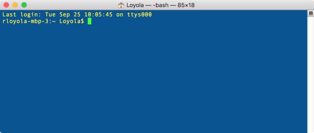 mojave install drive terminal 001