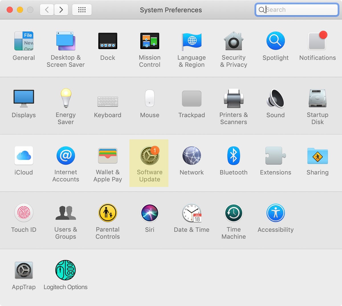 Where Is Software Update In System Preferences Mac Yosemite