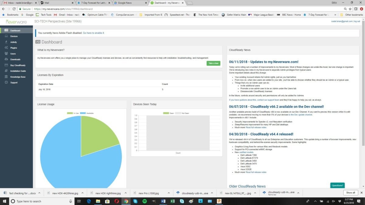 neverware dashboard