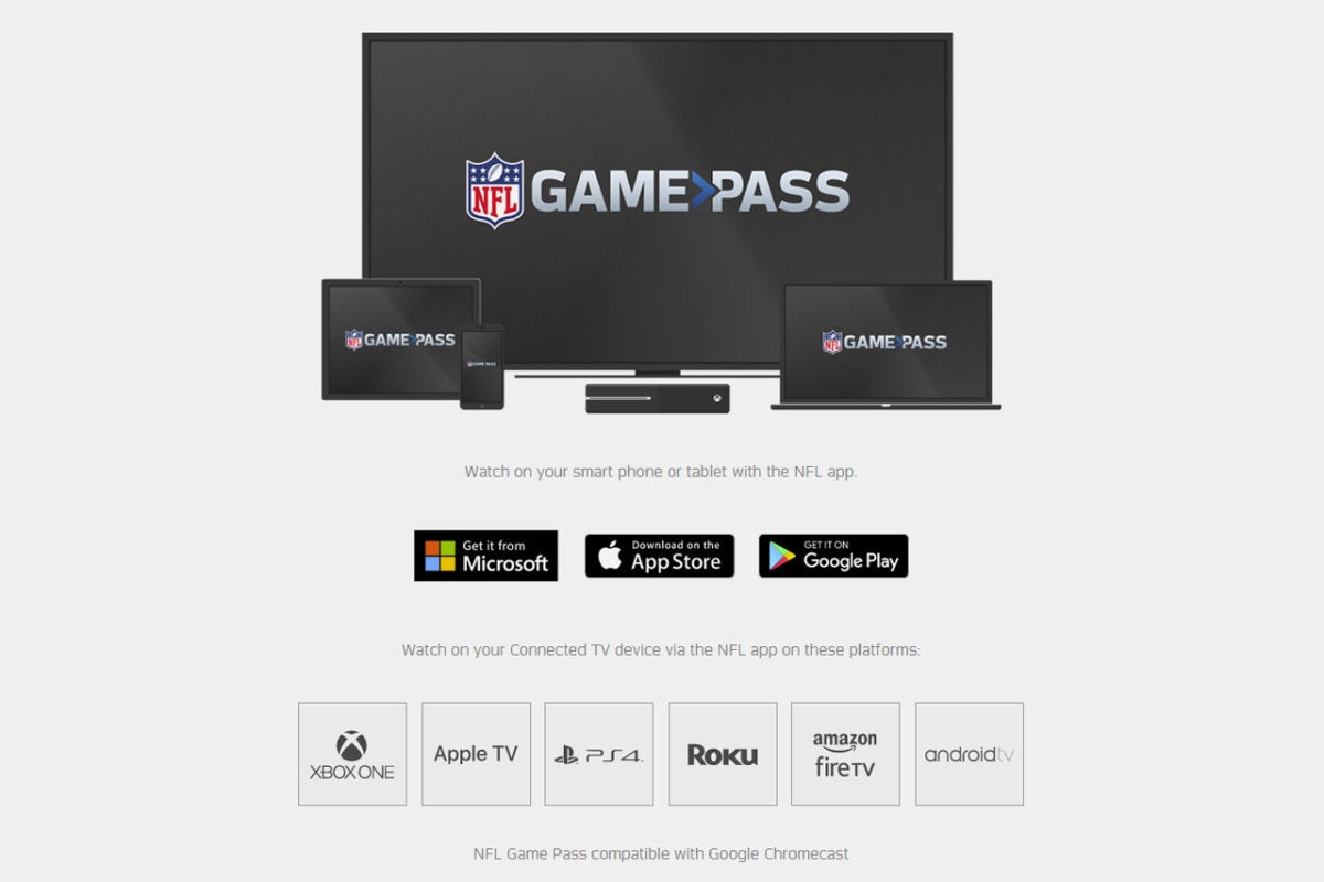 does nfl game pass include nfl network