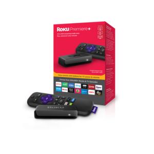 roku premiere plus 2018 packaging and device