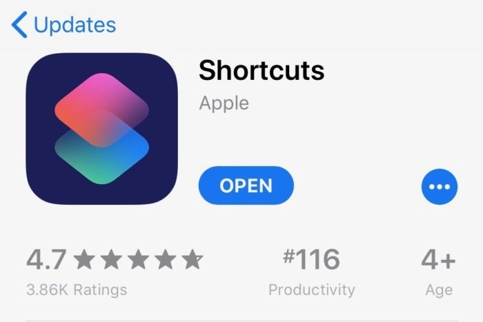 ios shortcuts
