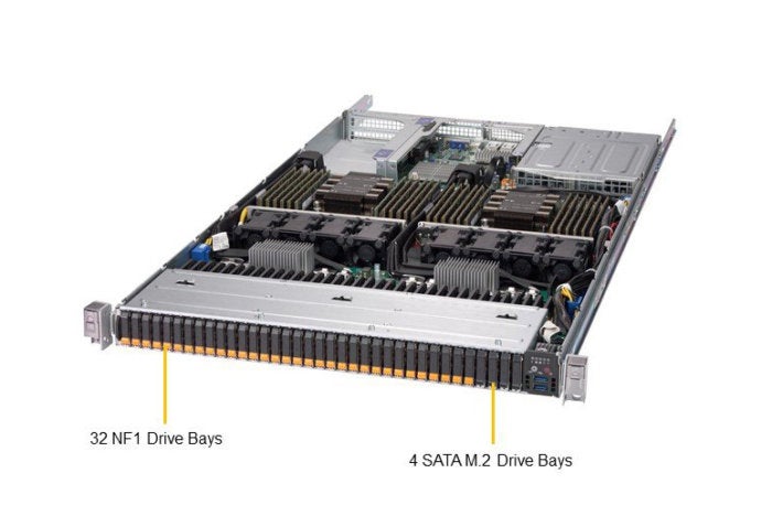 Supermicro unveils an insanely fast, insanely thin storage server
