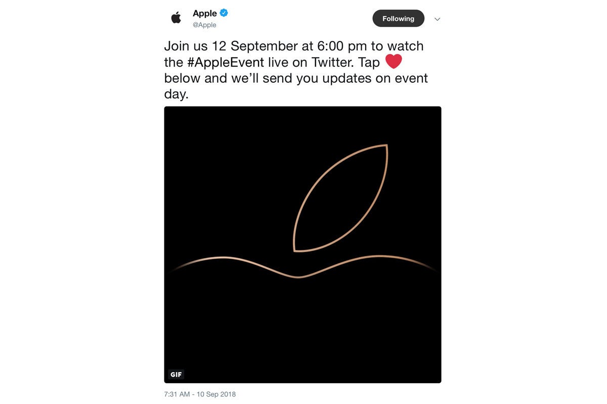 twitter apple sep12 event