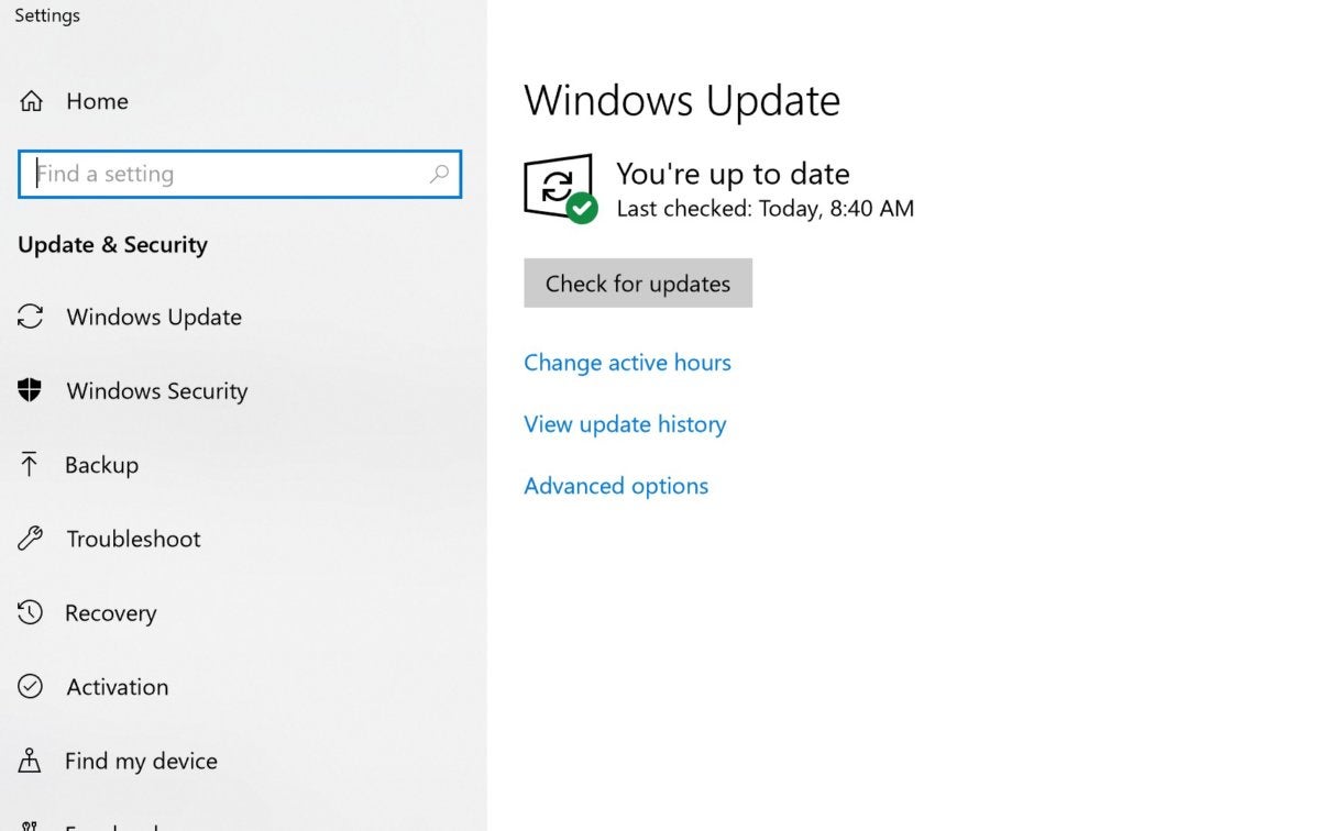 windows update